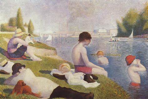 Une baignade à Asnières de Georges Seurat