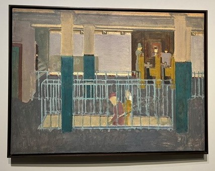 Entrance to Subway, 1938 - huile sur toile - Collection Kate Rothko Prizel & Ilya Prizel