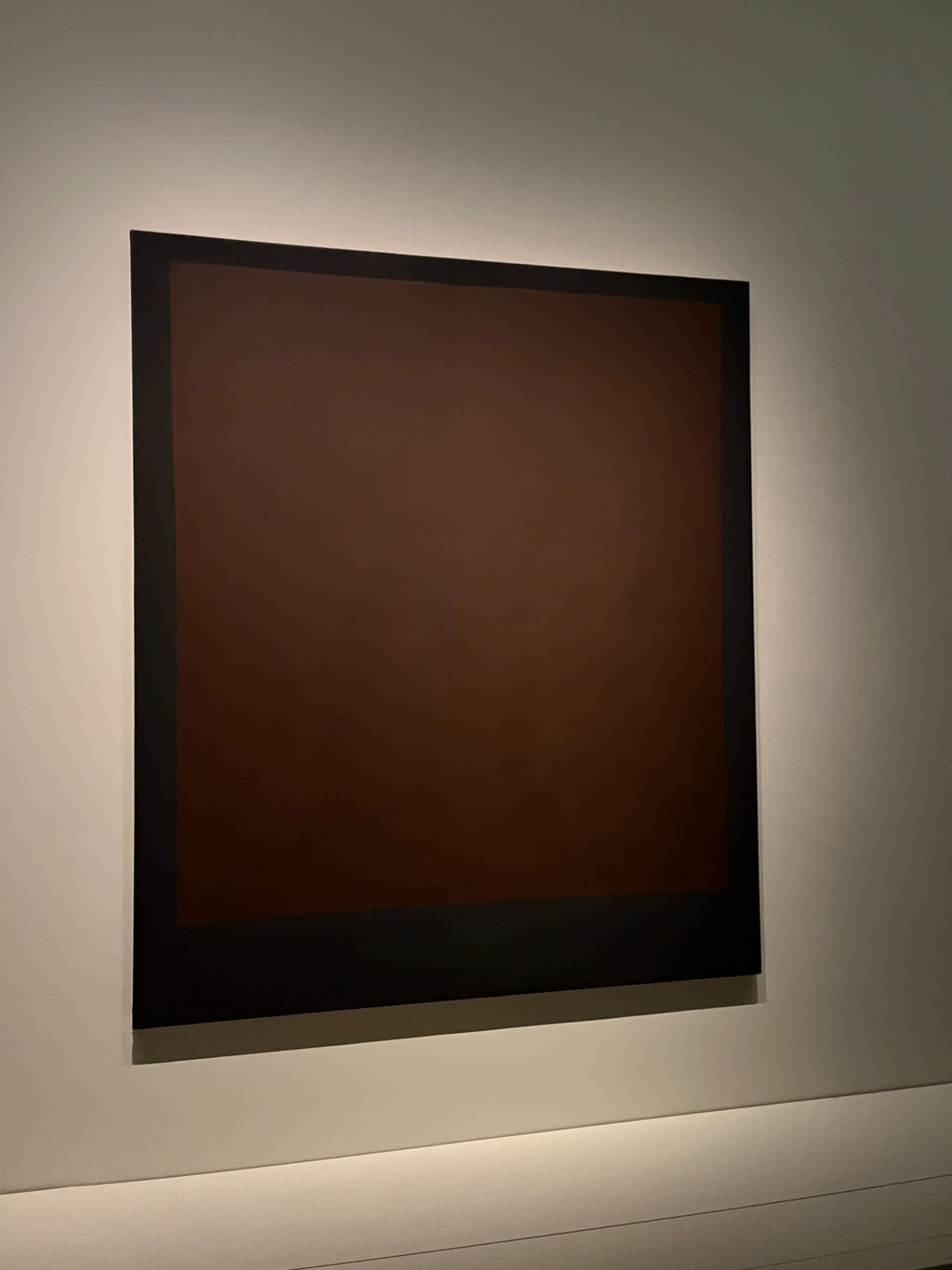 Untitled (Plum and Brown), 1964