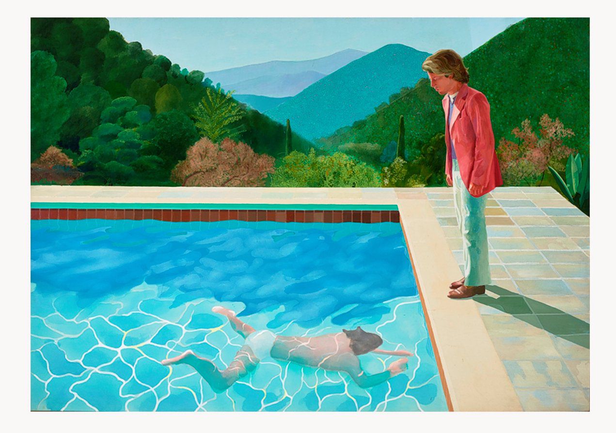 Portrait of an Artist, David Hockney